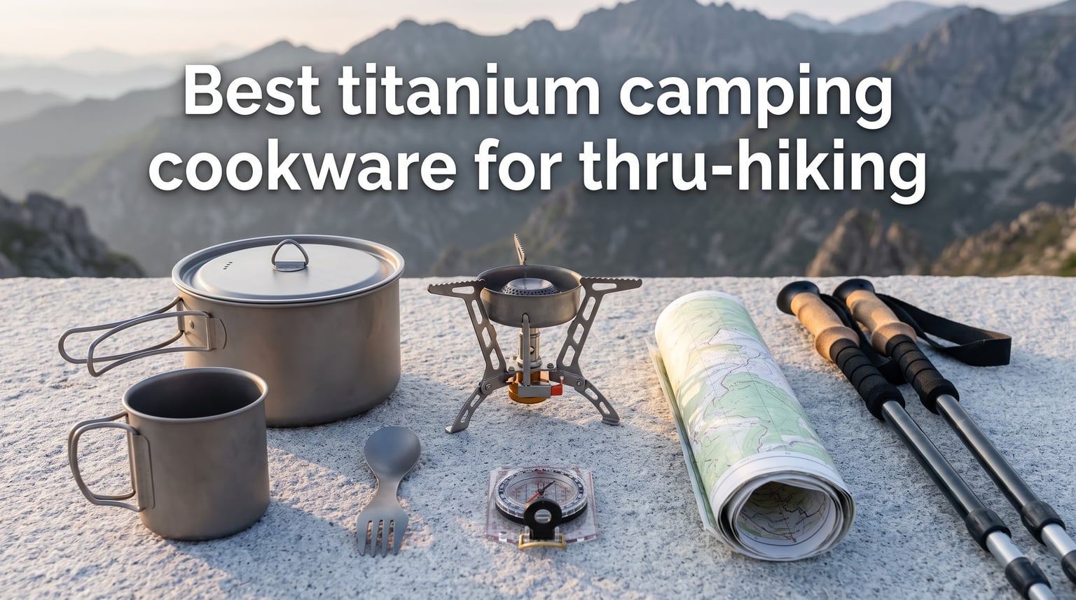 Best titanium camping cookware for thru-hiking
