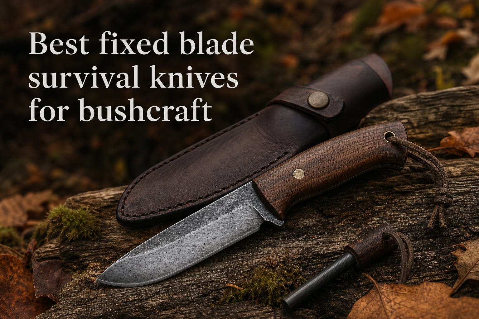 Best fixed blade survival knives for bushcraft