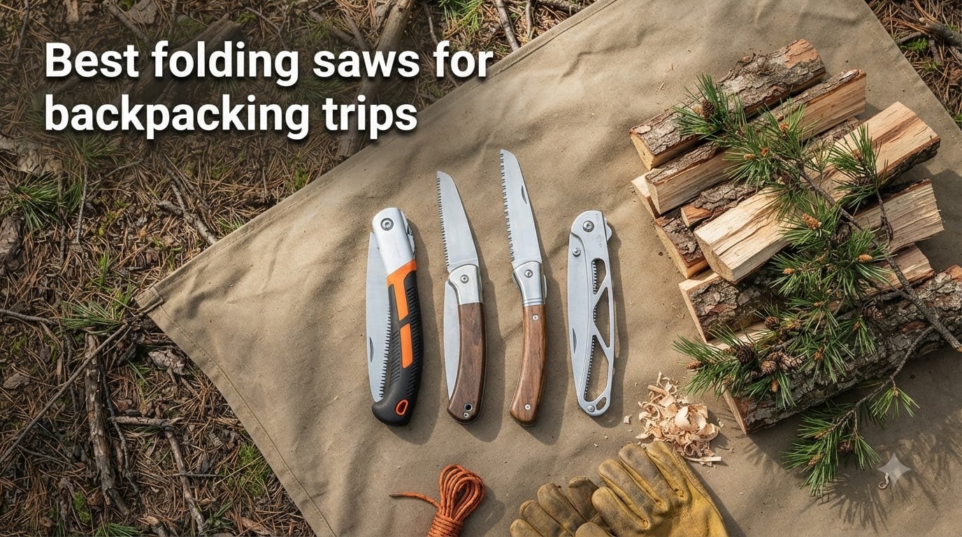 Best folding saws for backpacking trips