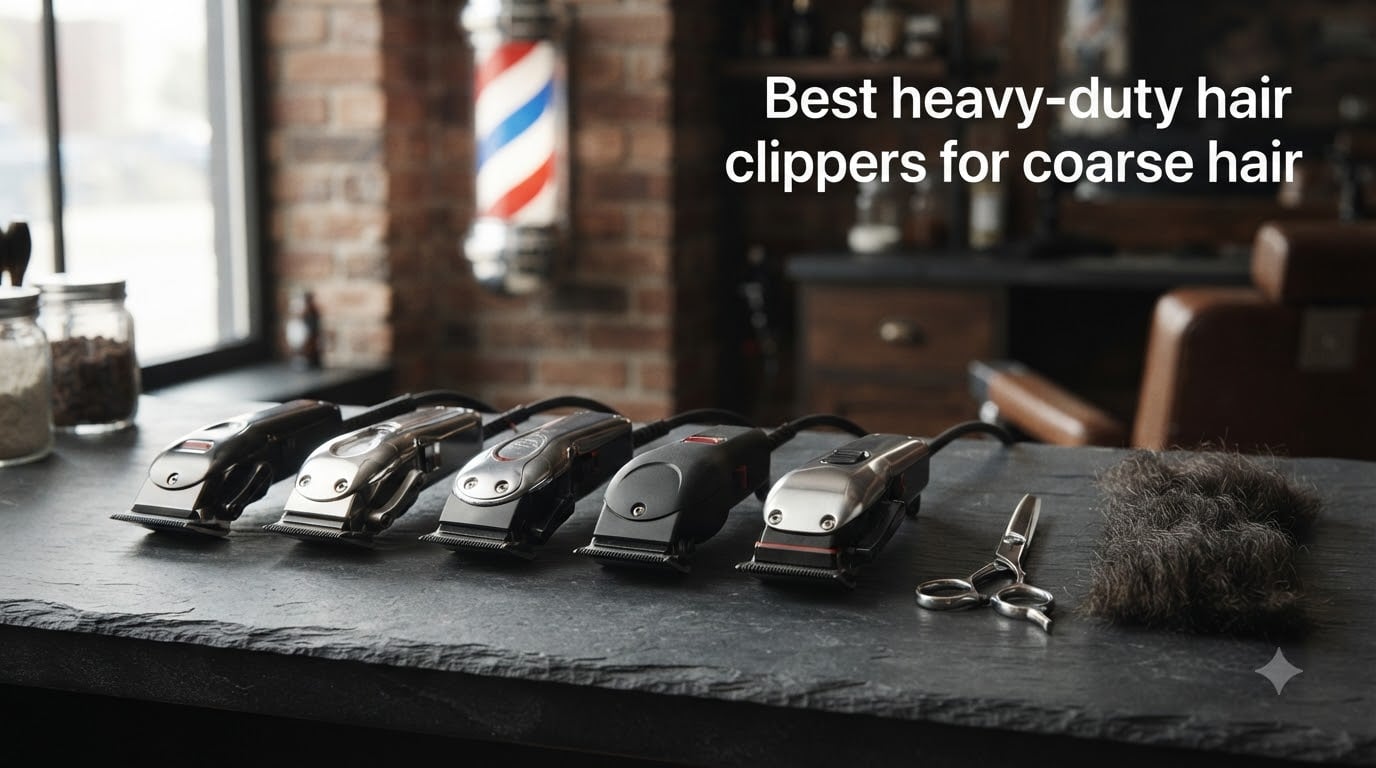 Best heavy-duty hair clippers for coarse hair