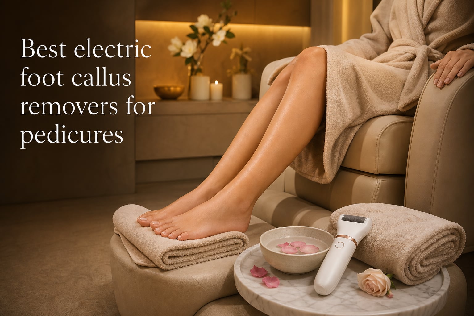 Best electric foot callus removers for pedicures