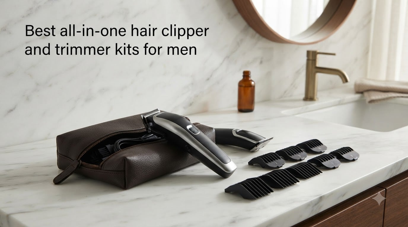 Best all-in-one hair clipper and trimmer kits for men