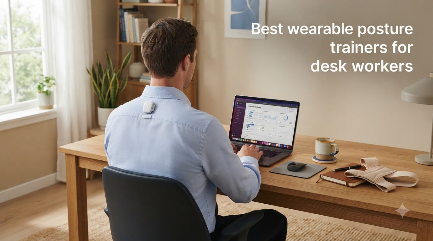 Best wearable posture trainers for desk workers