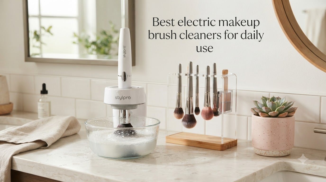 Best electric makeup brush cleaners for daily use
