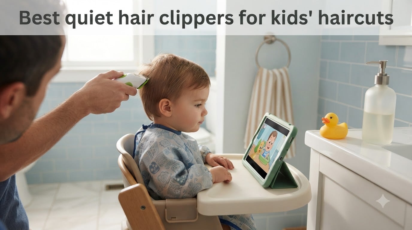 Best quiet hair clippers for kids' haircuts