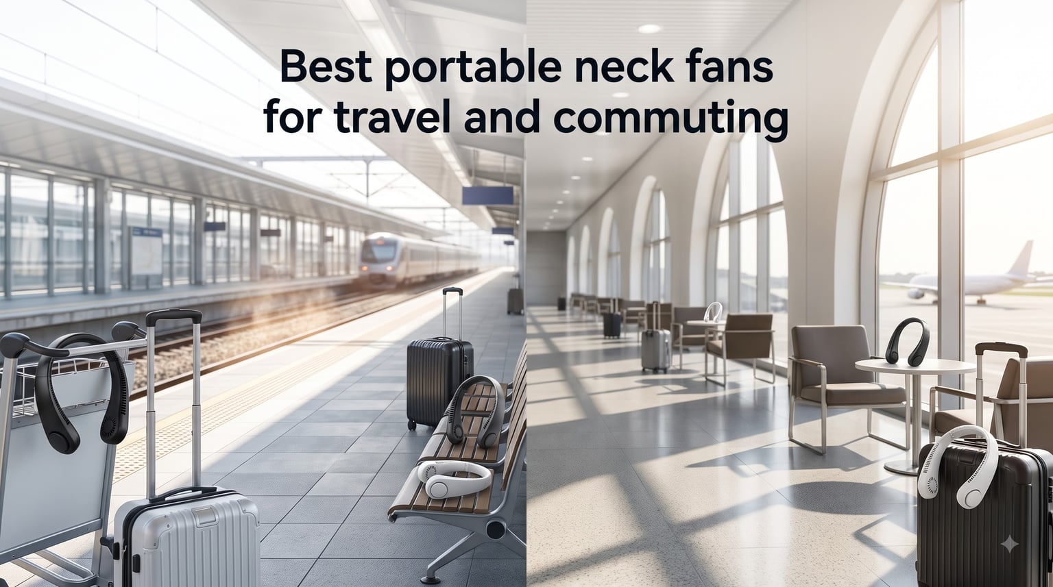Best portable neck fans for travel and commuting