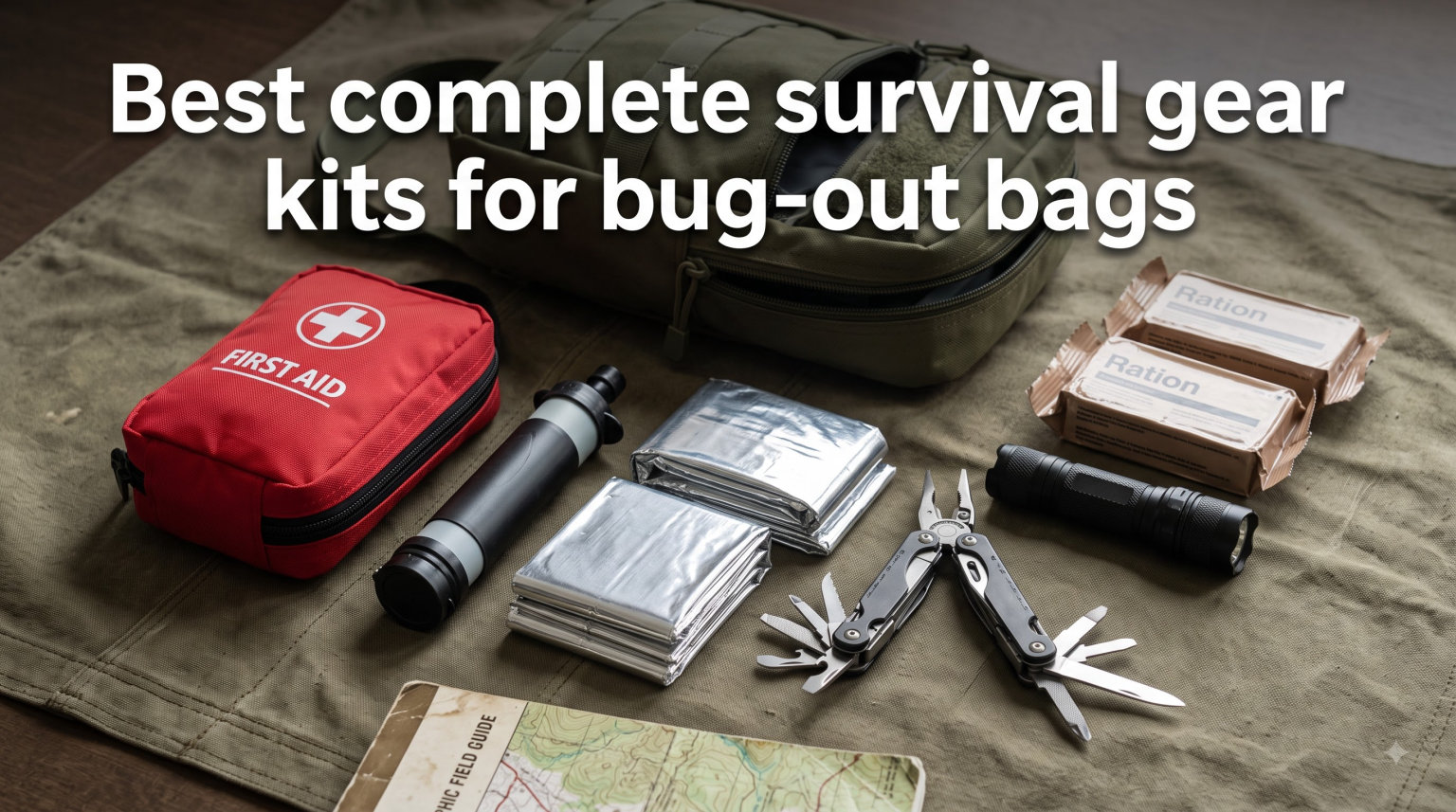 Best complete survival gear kits for bug-out bags