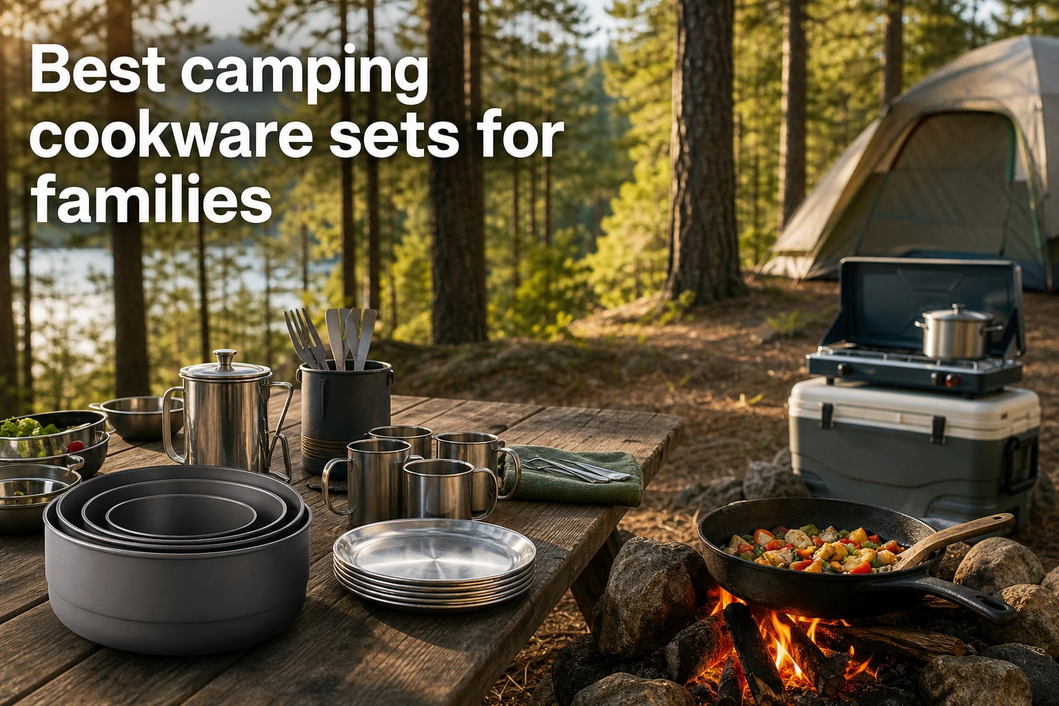 Best camping cookware sets for families