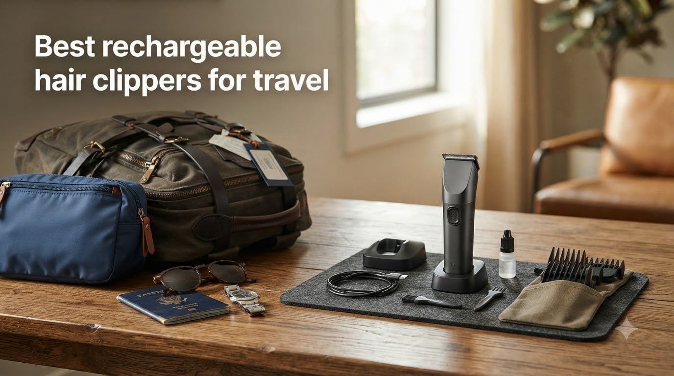 Best rechargeable hair clippers for travel