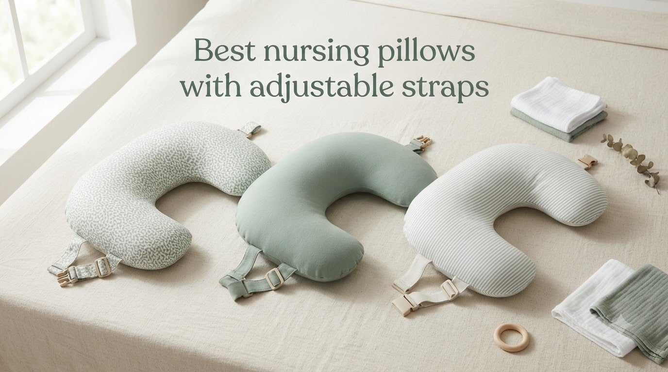 Best nursing pillows with adjustable straps