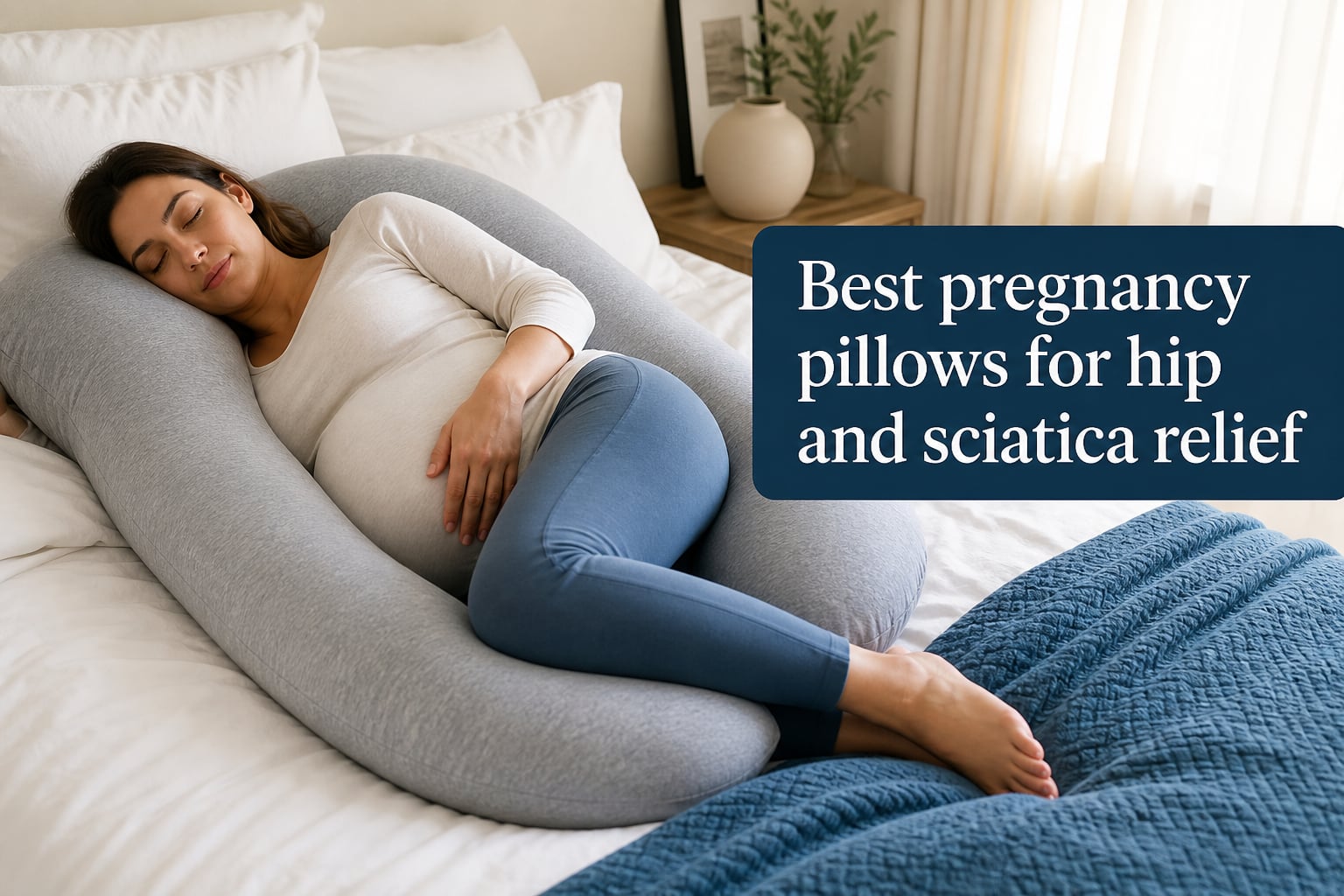 Best pregnancy pillows for hip and sciatica relief