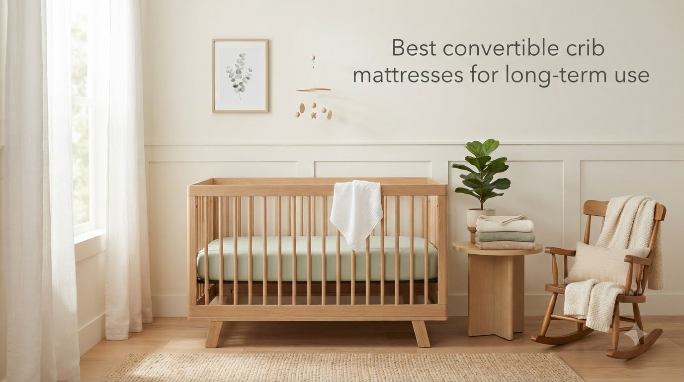 Best convertible crib mattresses for long-term use