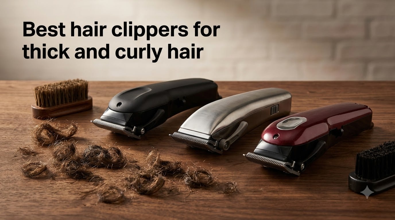 Best hair clippers for thick and curly hair