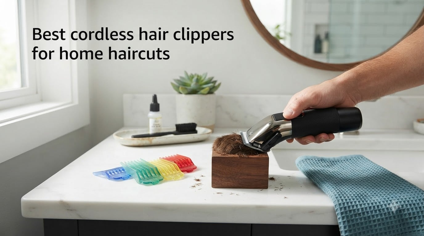 Best cordless hair clippers for home haircuts