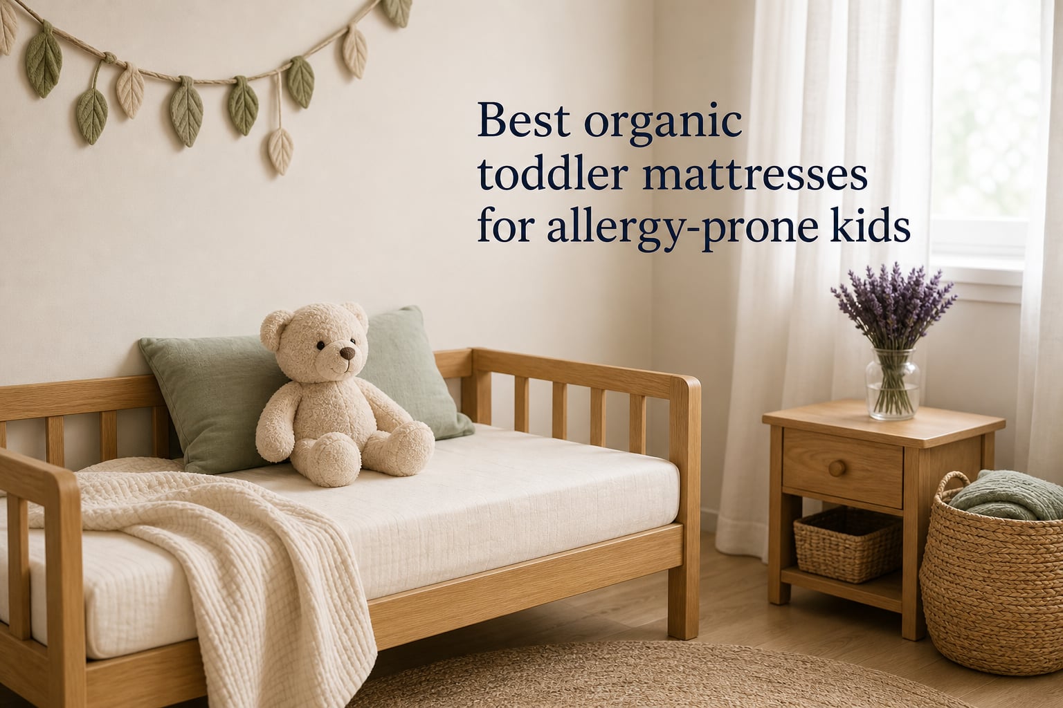 Best organic toddler mattresses for allergy-prone kids