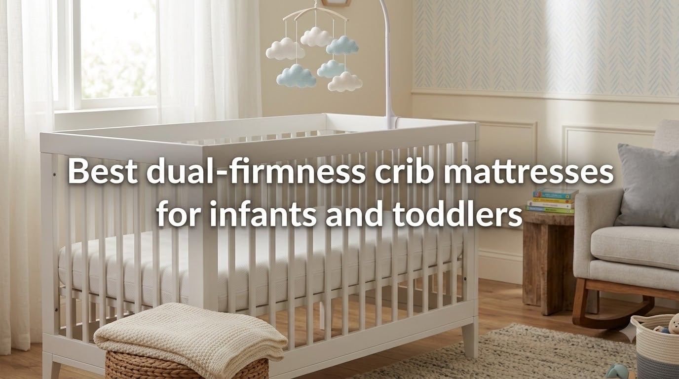 Best dual-firmness crib mattresses for infants and toddlers