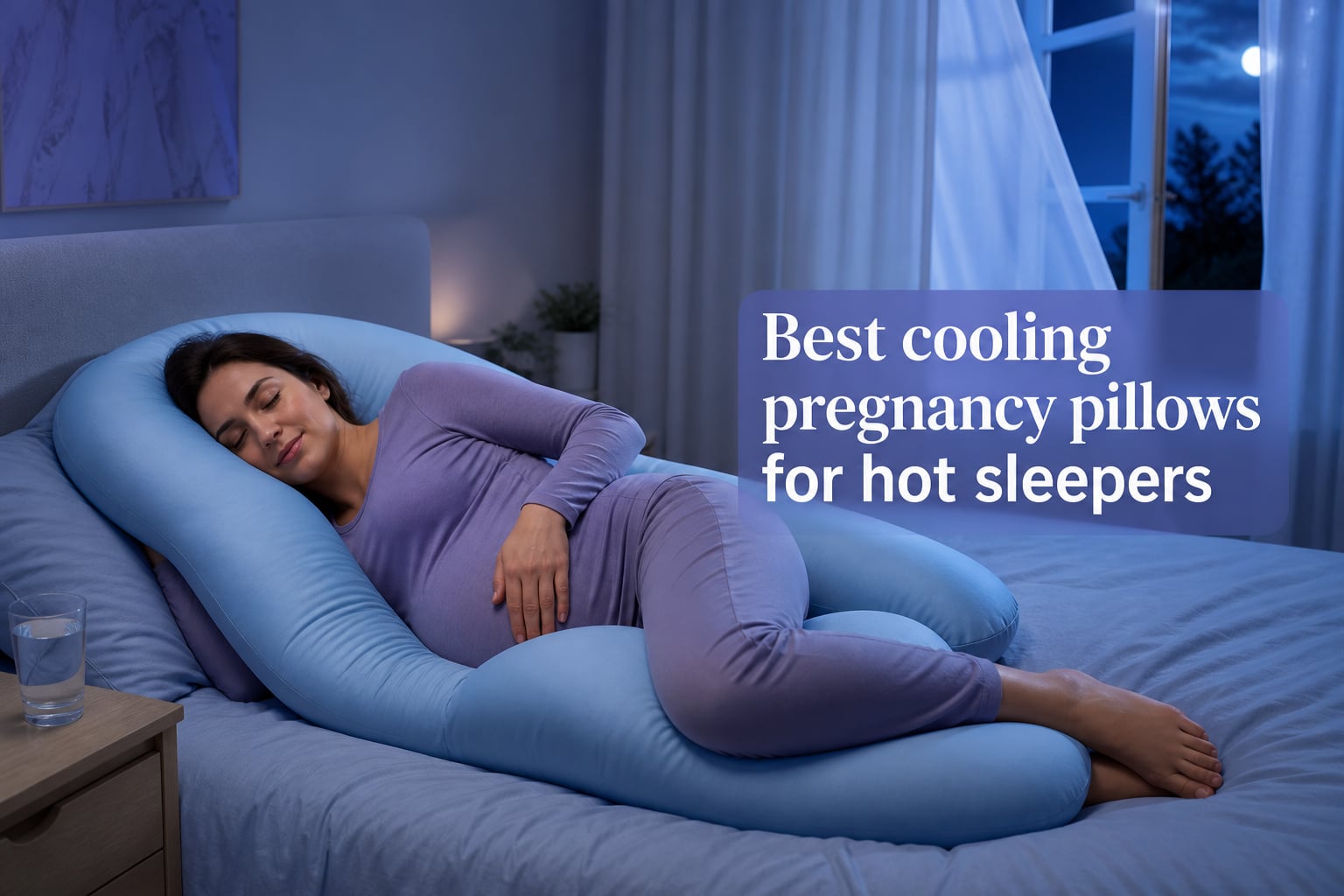 Best cooling pregnancy pillows for hot sleepers