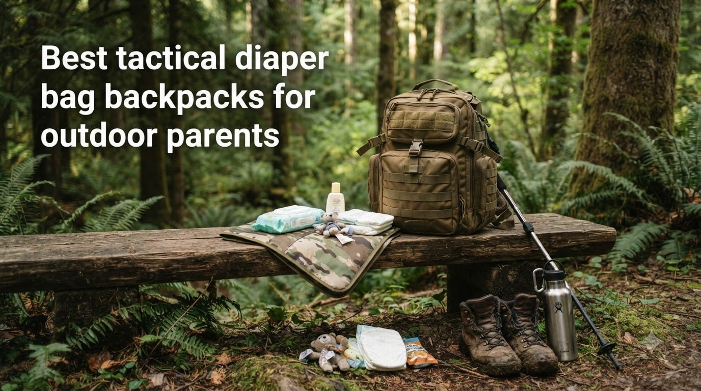Best tactical diaper bag backpacks for outdoor parents