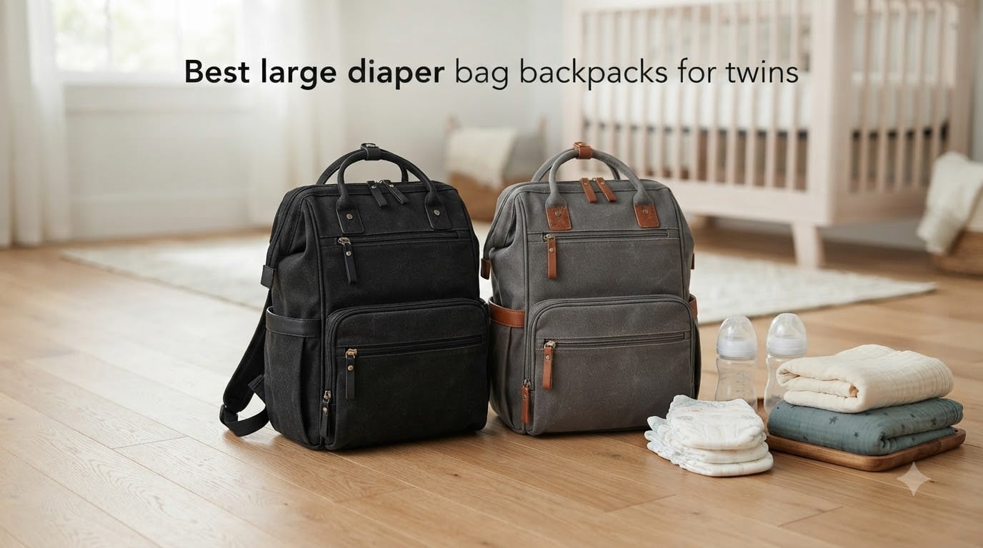 Best large diaper bag backpacks for twins