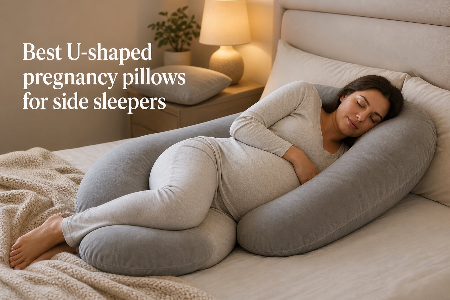 Best U-shaped pregnancy pillows for side sleepers