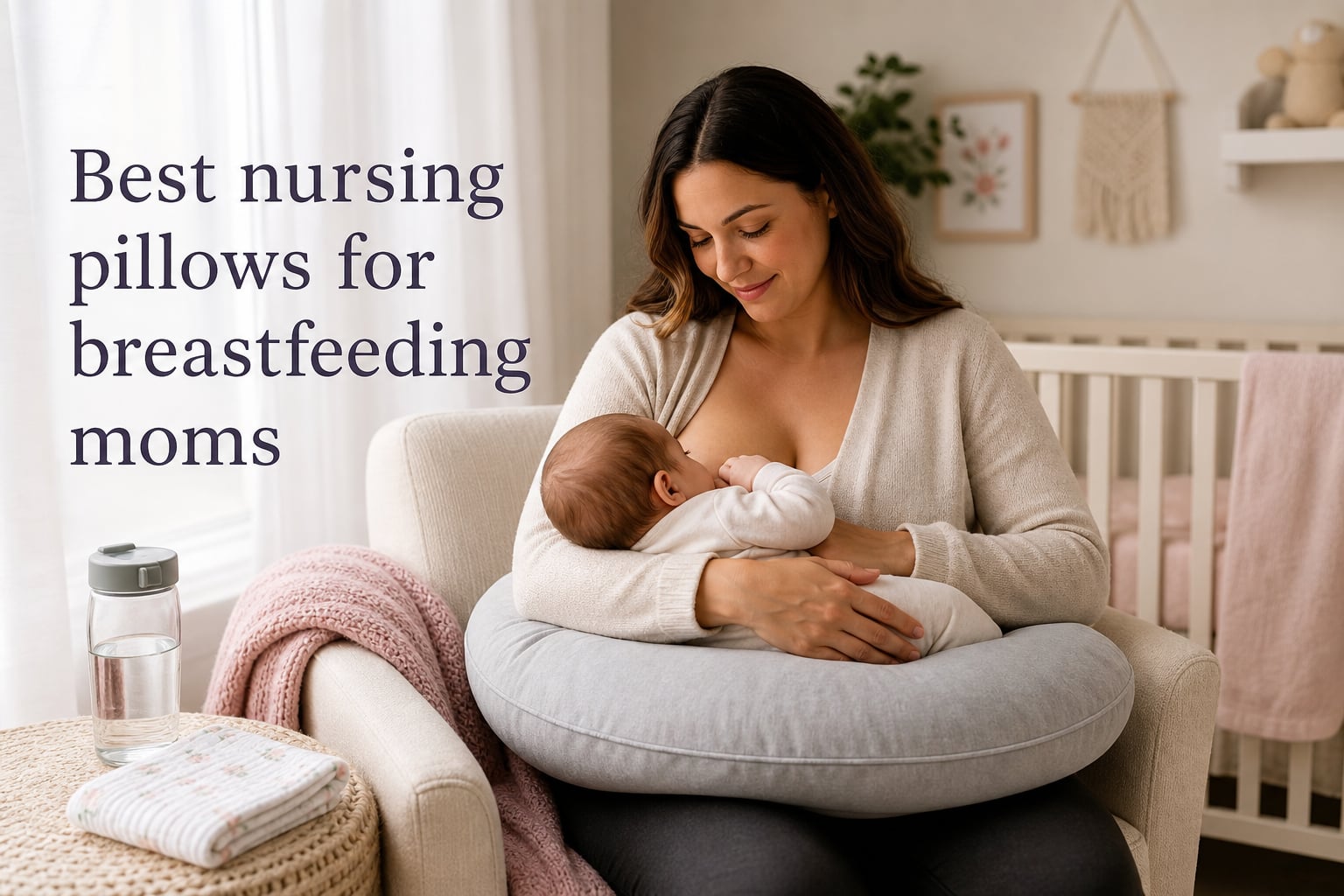 Best nursing pillows for breastfeeding moms