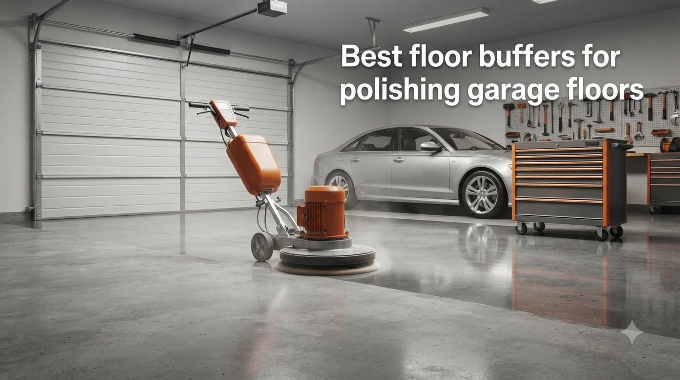Best floor buffers for polishing garage floors