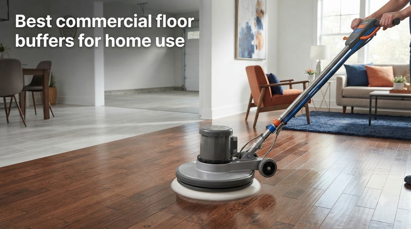 Best commercial floor buffers for home use