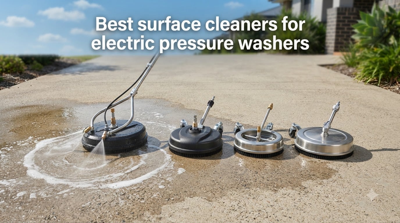 Best surface cleaners for electric pressure washers