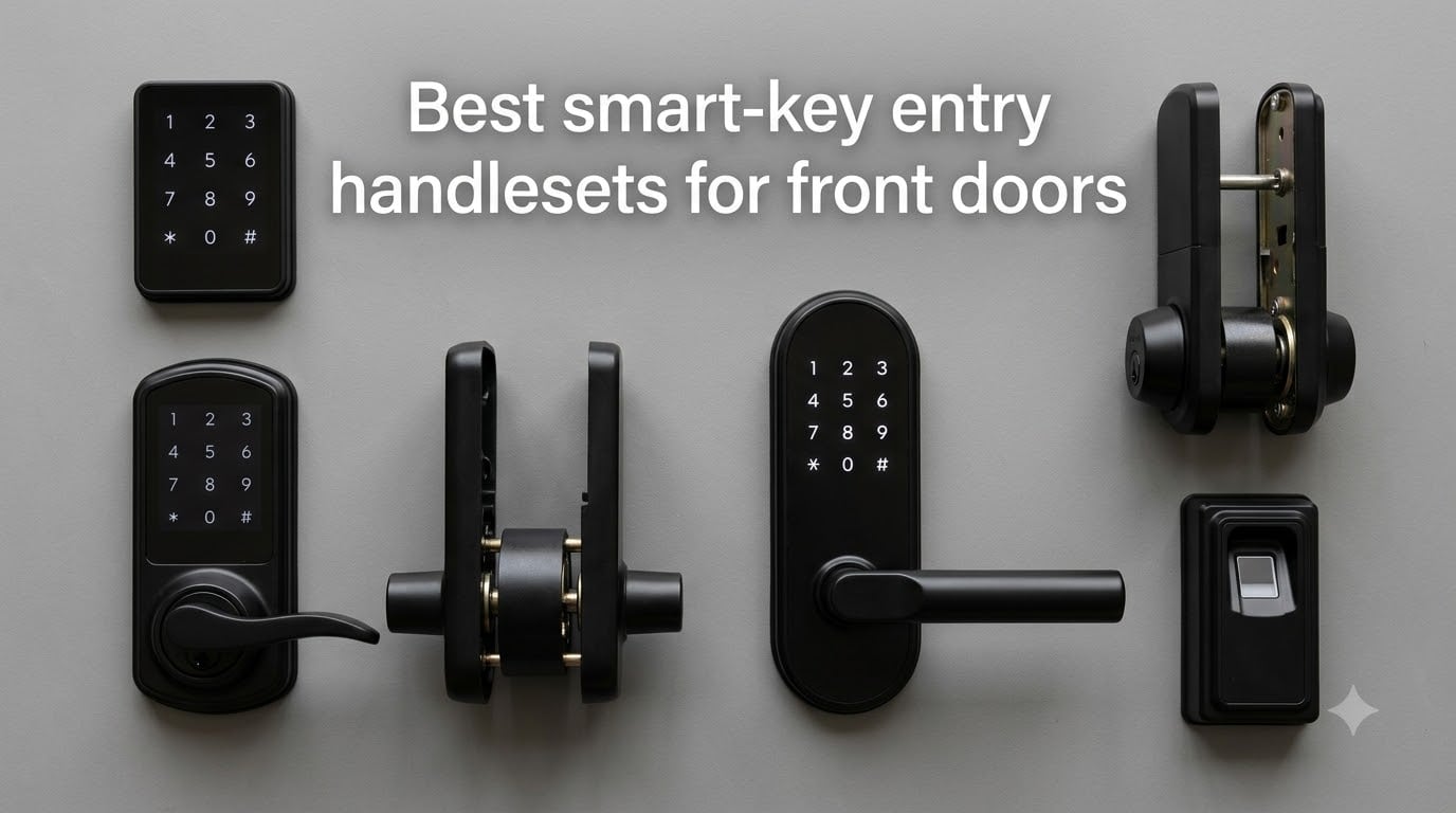 Best smart-key entry handlesets for front doors