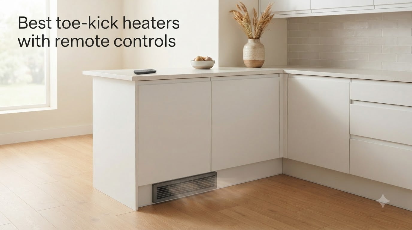 Best toe-kick heaters with remote controls