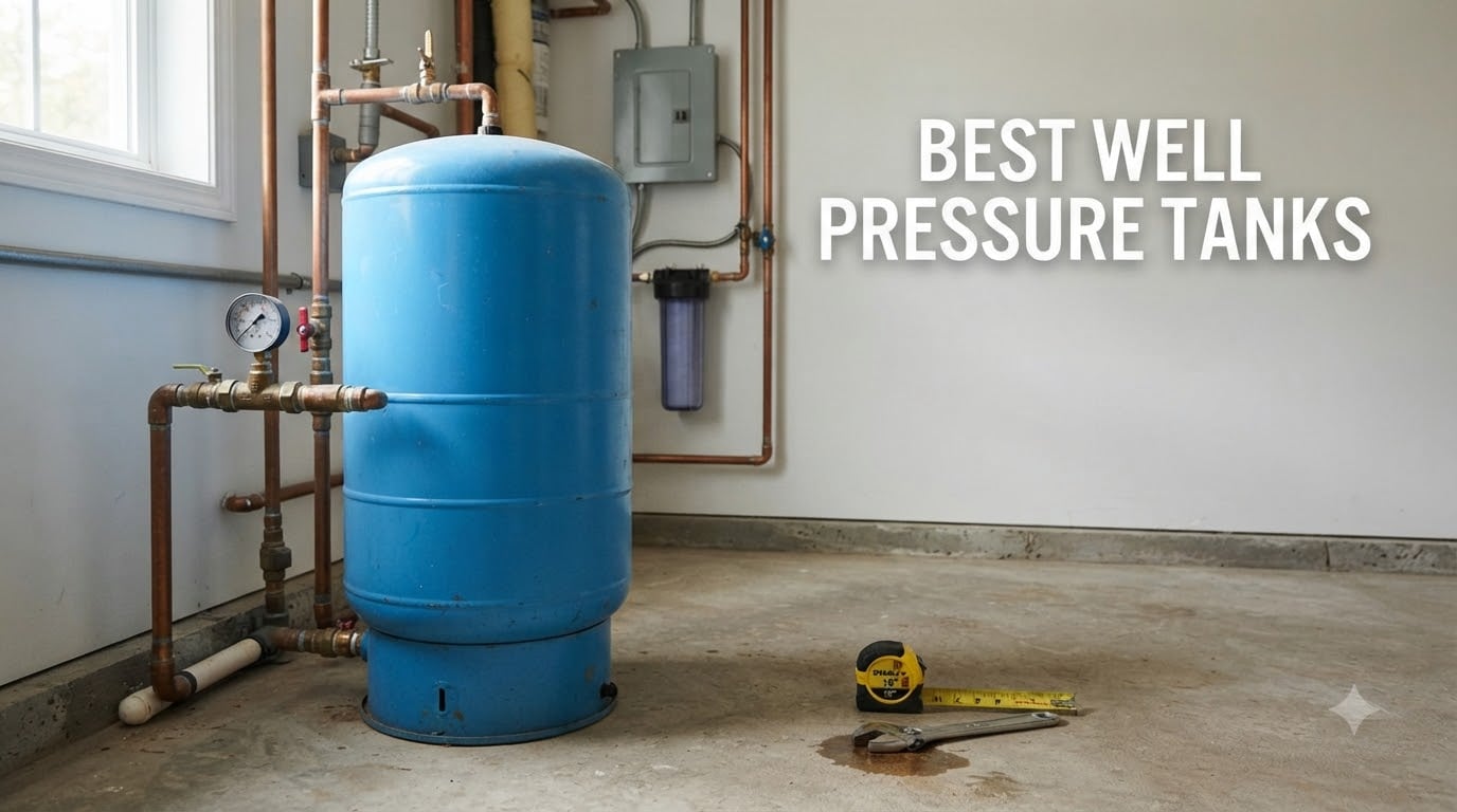 Best 44-gallon pressure tanks for well pumps