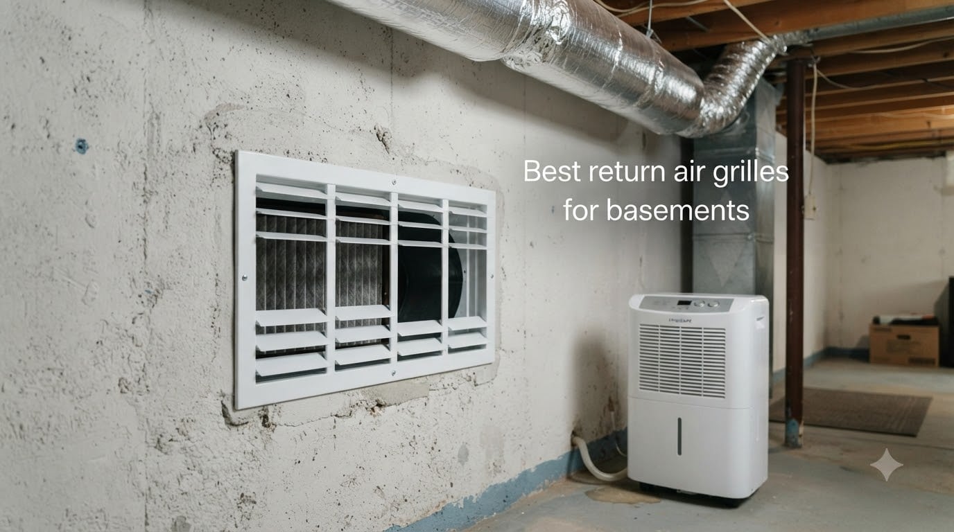 Best return air grilles for basements