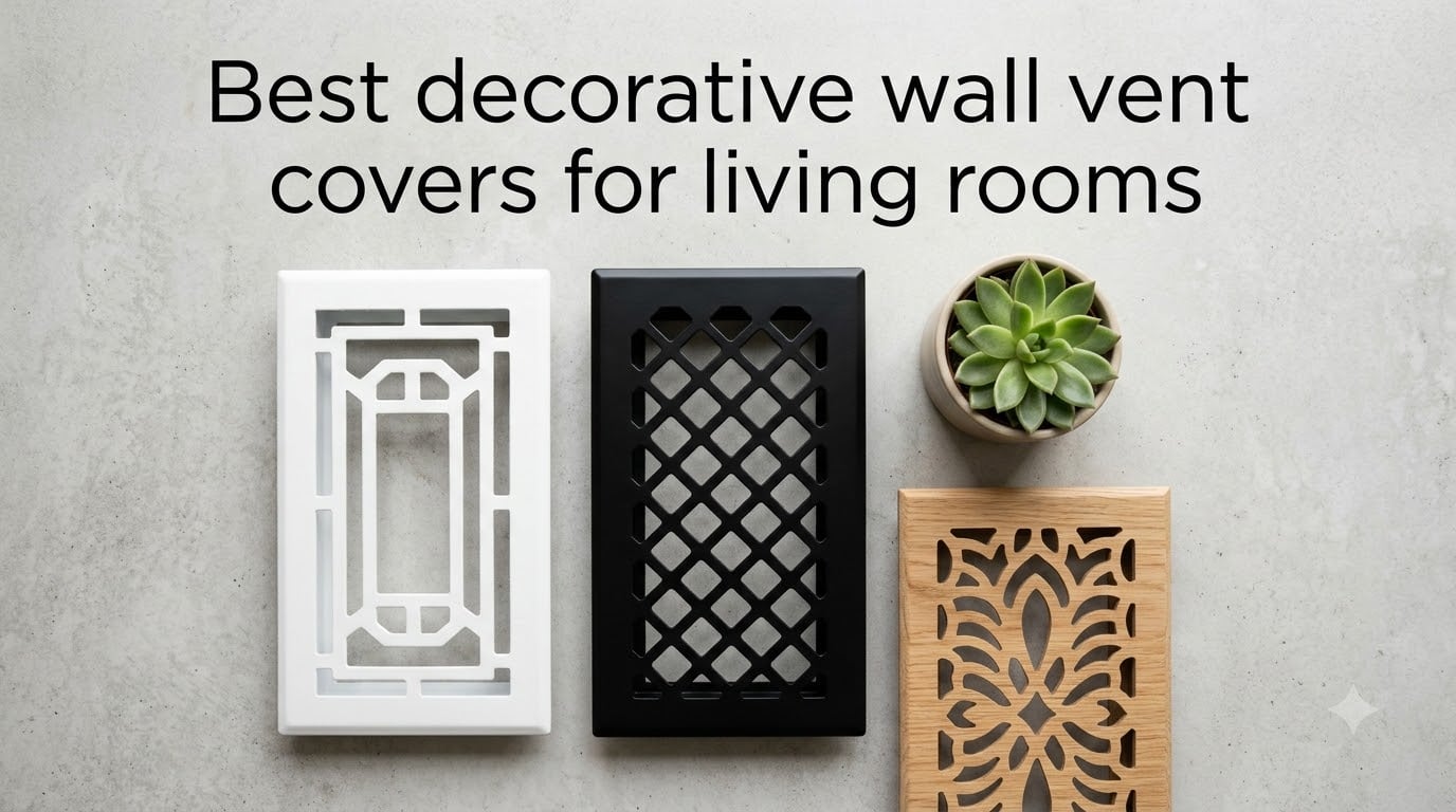 Best decorative wall vent covers for living rooms