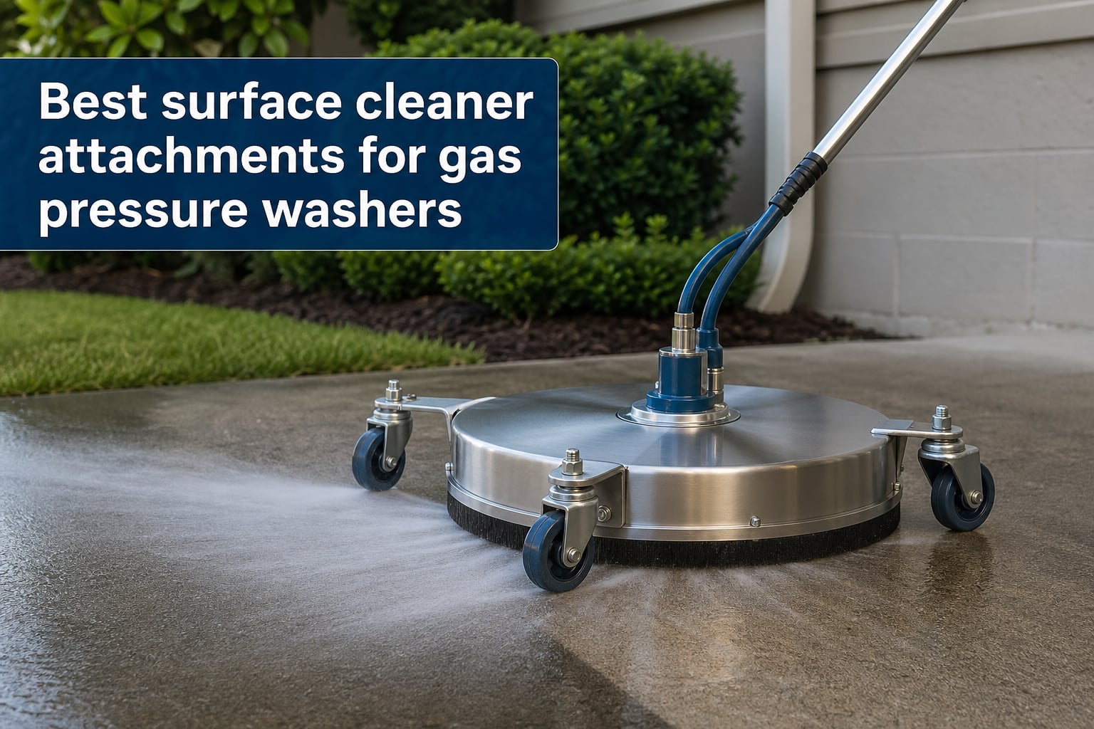 Best surface cleaner attachments for gas pressure washers
