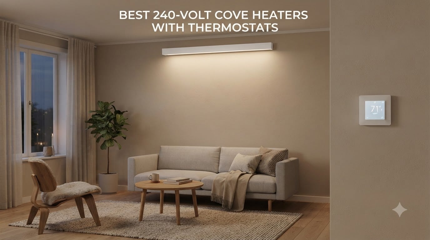 Best 240-volt cove heaters with thermostats