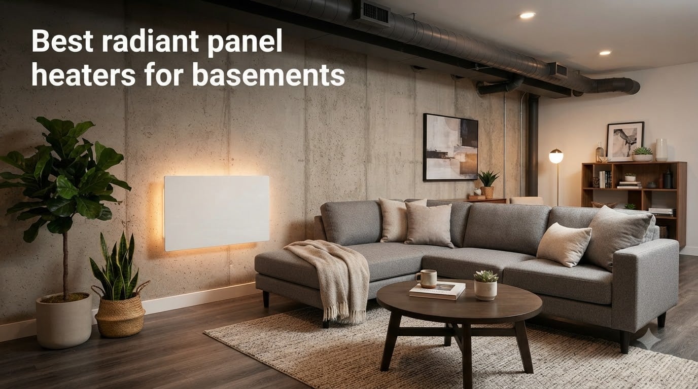 Best radiant panel heaters for basements