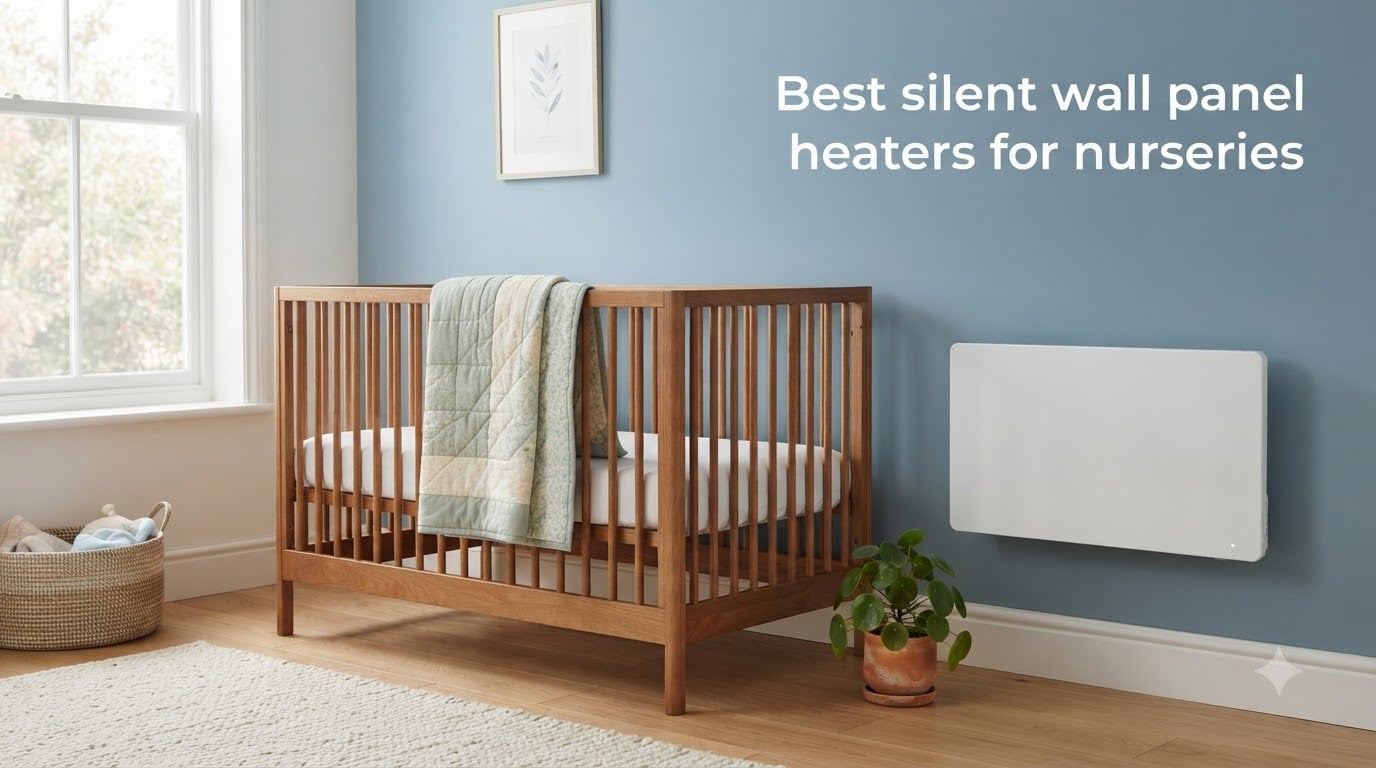 Best silent wall panel heaters for nurseries