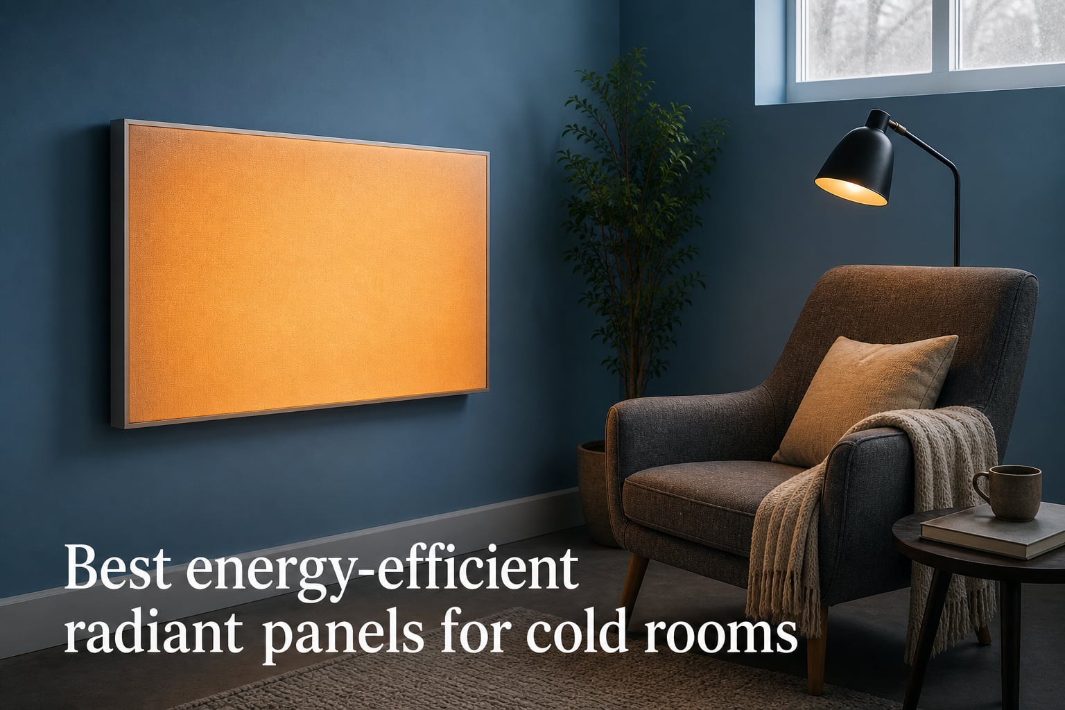 Best energy-efficient radiant panels for cold rooms