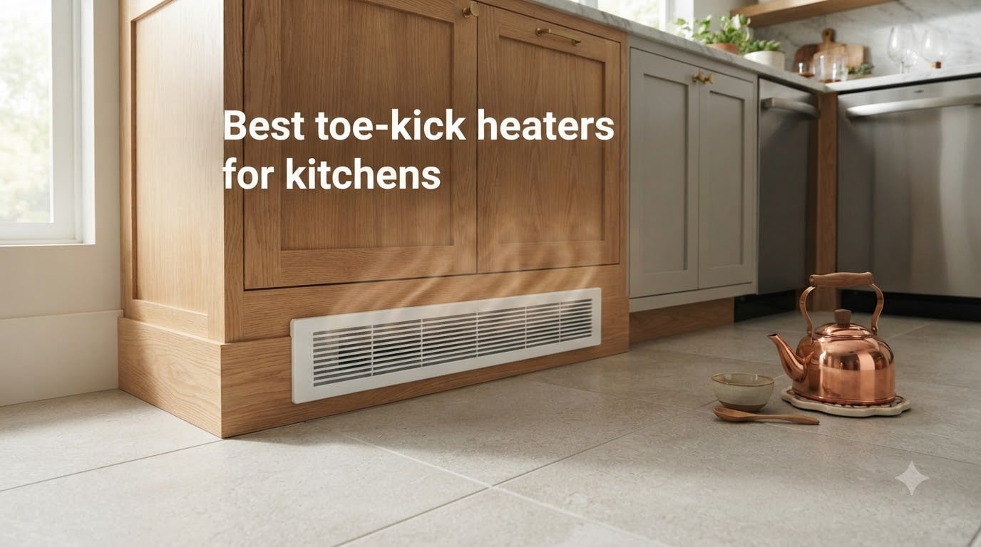Best toe-kick heaters for kitchens