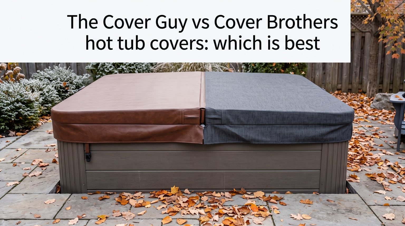 The Cover Guy vs Cover Brothers hot tub covers: which is best