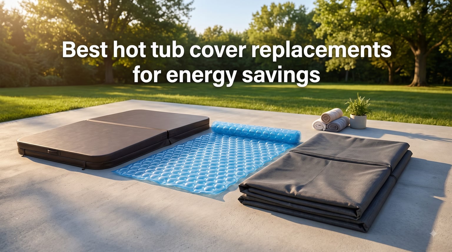 Best hot tub cover replacements for energy savings