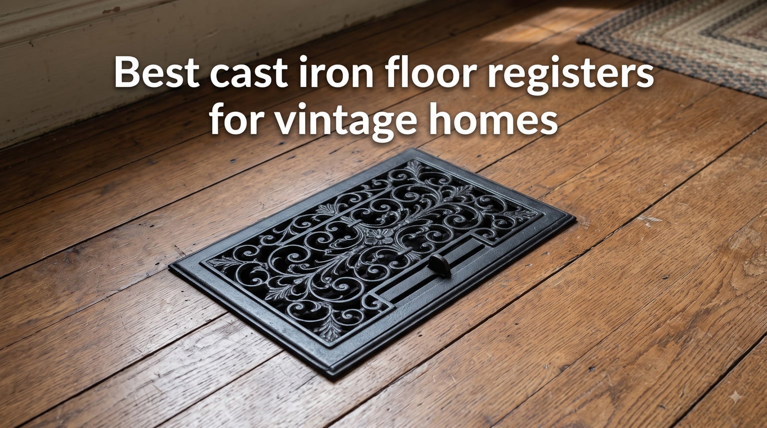 Best cast iron floor registers for vintage homes