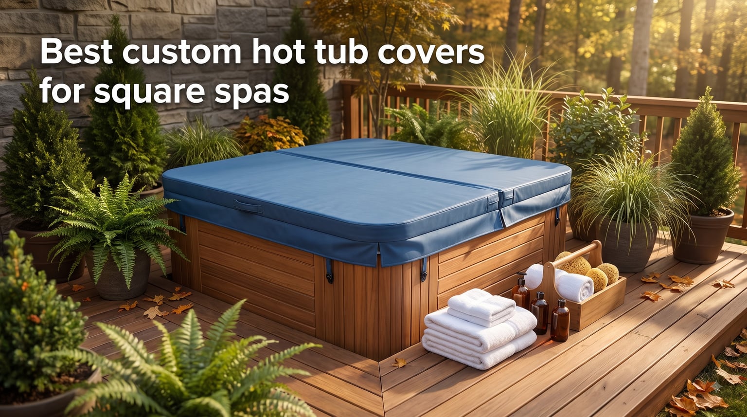 Best custom hot tub covers for square spas