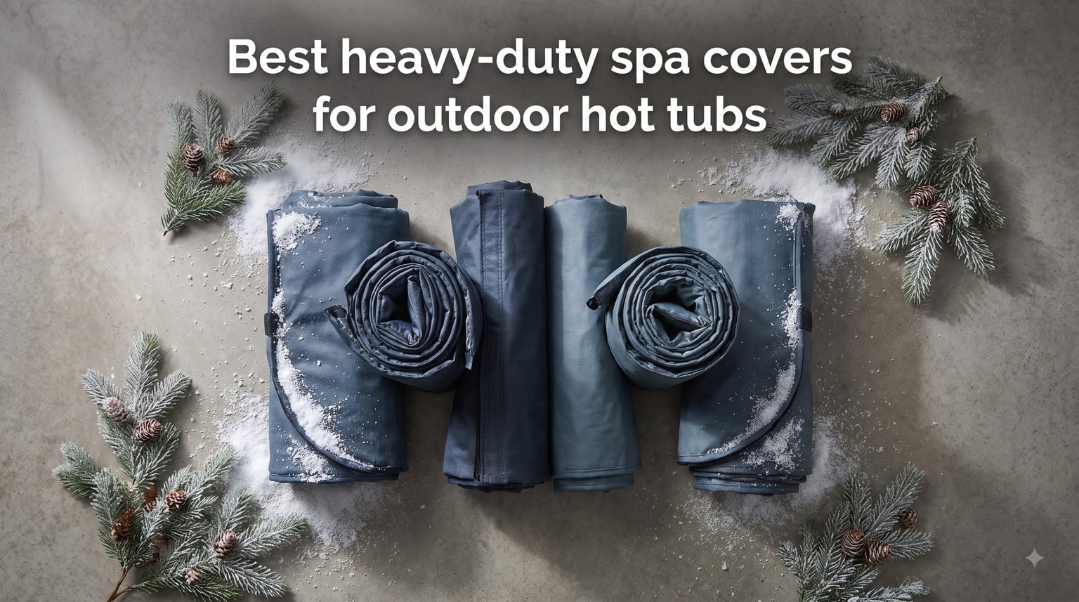 Best heavy-duty spa covers for outdoor hot tubs