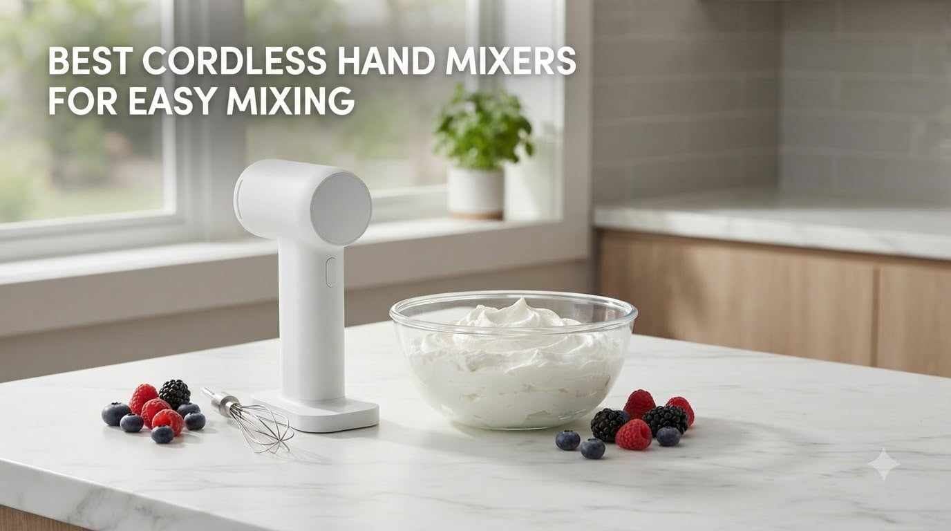 Best cordless hand mixers for easy mixing