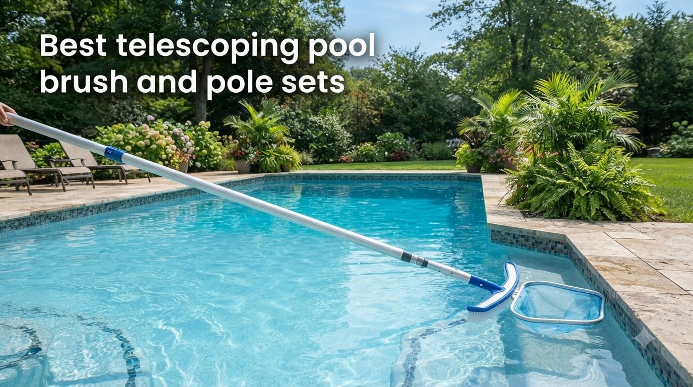 Best telescoping pool brush and pole sets