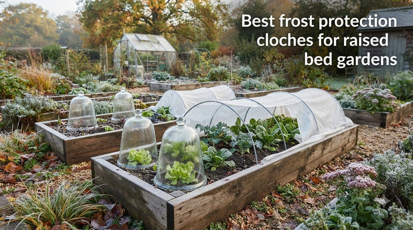 Best frost protection cloches for raised bed gardens