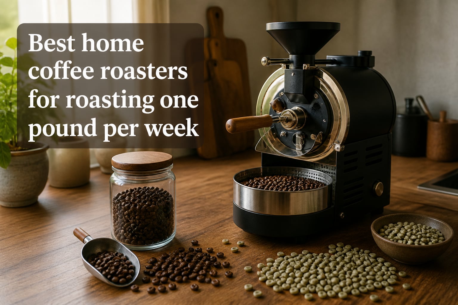Best home coffee roasters for roasting one pound per week