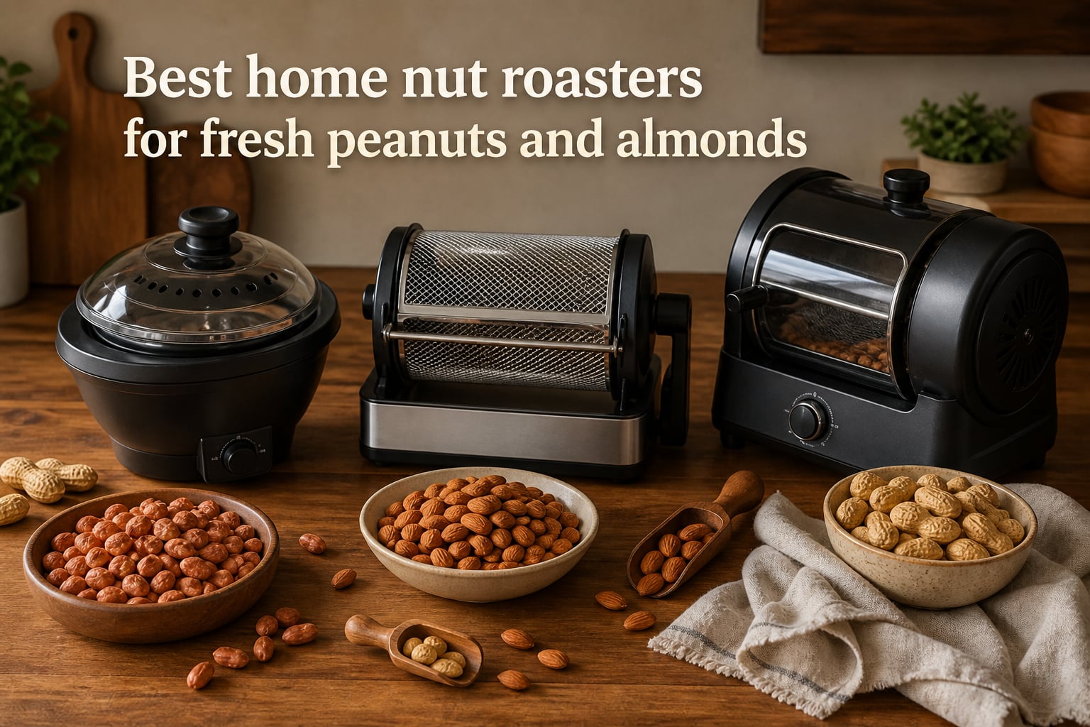 Best home nut roasters for fresh peanuts and almonds