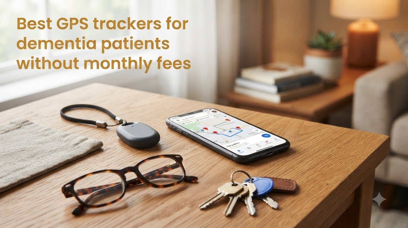 Best GPS trackers for dementia patients without monthly fees
